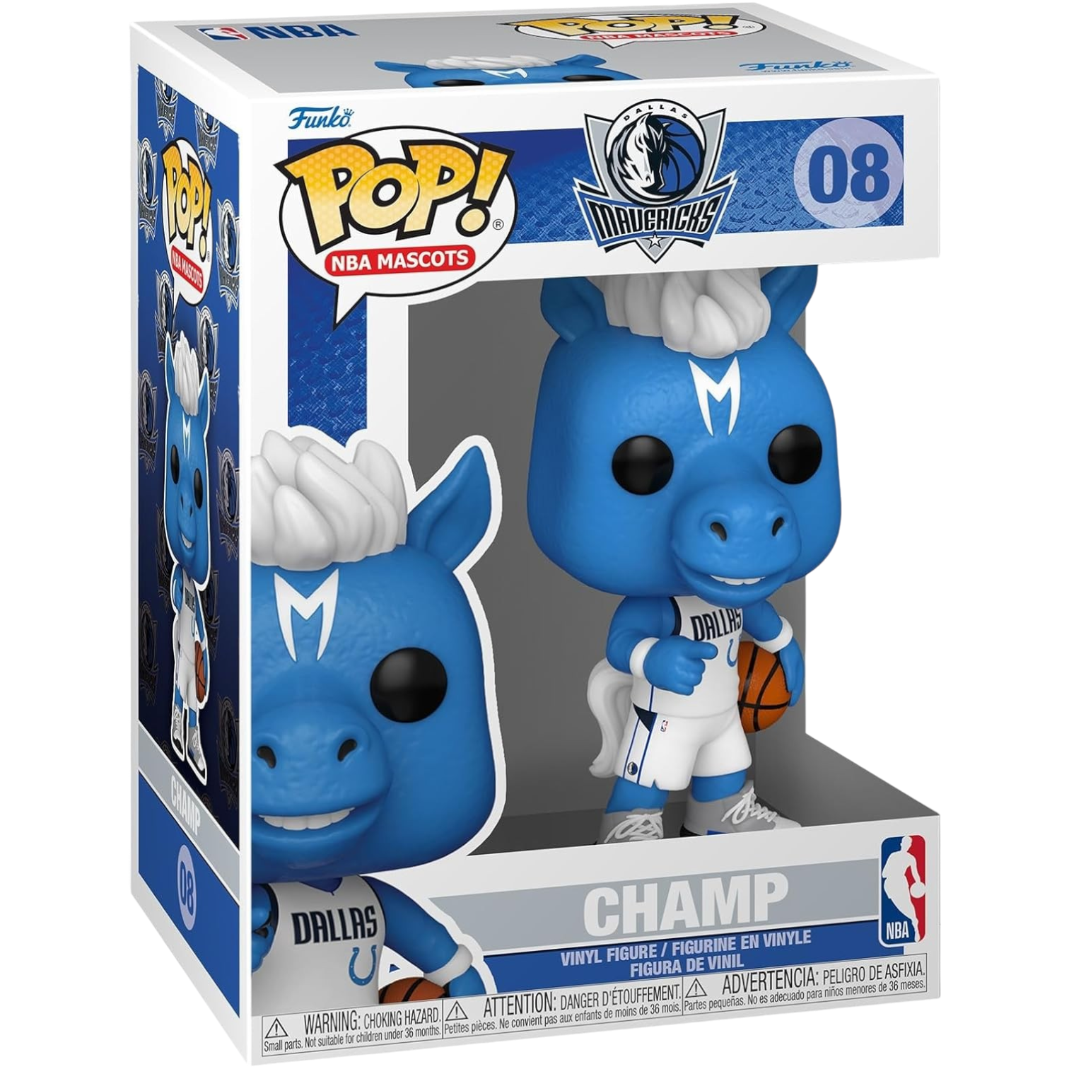 NBA: Mascots - Dallas Mavericks - Champ Funko Toy Store